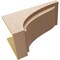 Ekena Millwork 11"W x 22"D x 11"H Wide Helena Rough Cedar Woodgrain TimberThane Corbel, Primed Tan CORUR11X22X11HELRCPR - alternate 2